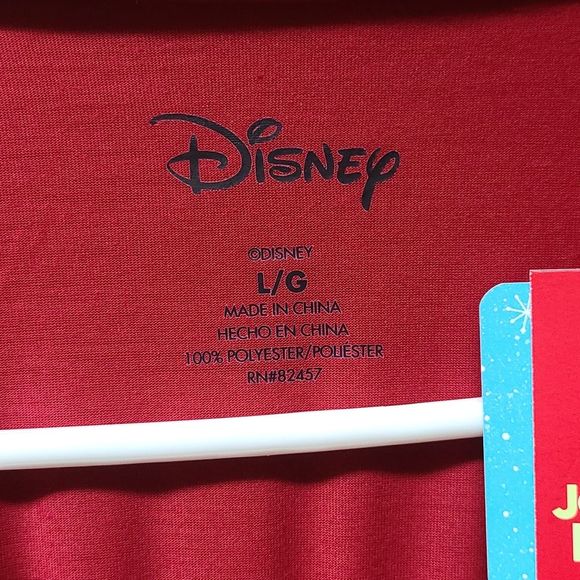 Disney Mickey Mouse Men's Christmas Pajama set large NWT - Picture 6 of 6